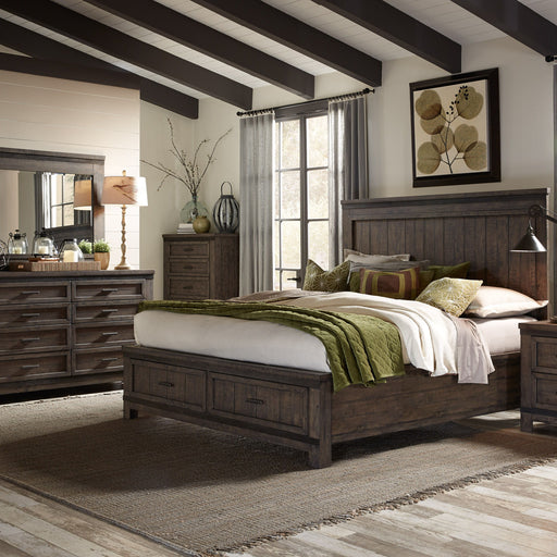 Thornwood Hills - Storage Bed, Dresser & Mirror – 3 Piece Bedroom Sets by Liberty Furniture at Furniture Wholesale Plus , Nashville furniture store