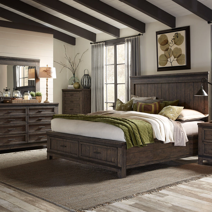 Thornwood Hills - Storage Bed, Dresser & Mirror – 3 Piece Bedroom Sets by Liberty Furniture at Furniture Wholesale Plus , Nashville furniture store