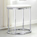 Echo - Marble Top Round Table – Cocktail Tables by Steve Silver Furniture at Furniture Wholesale Plus , Nashville furniture store