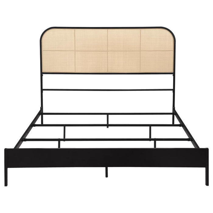 Amherst - Radio Weave Rattan Metal Bed – Panel Beds by Coaster Fine Furniture at Furniture Wholesale Plus , Nashville furniture store