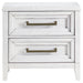 Marielle - 2-Drawer Nightstand Bedside Table - Distressed White – Accent Nightstands by CoasterEveryday at Furniture Wholesale Plus , Nashville furniture store