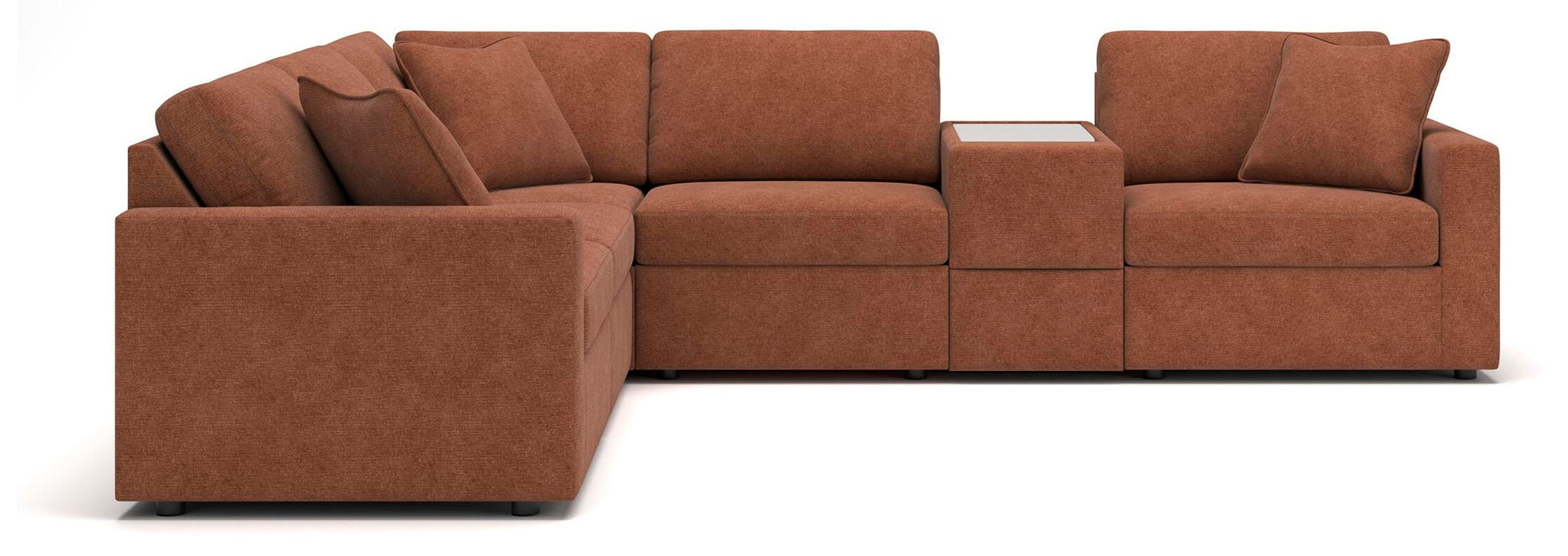 Modmax - Sectional - Spice – Stationary Sectionals by Signature Design by Ashley® at Furniture Wholesale Plus , Nashville furniture store