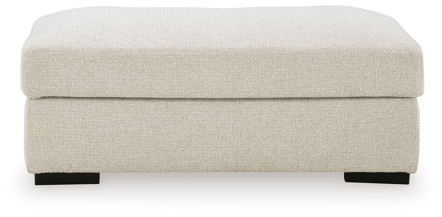 Conlee-Pike - Ottoman - Linen – Upholstered Ottomans by Signature Design by Ashley® at Furniture Wholesale Plus , Nashville furniture store