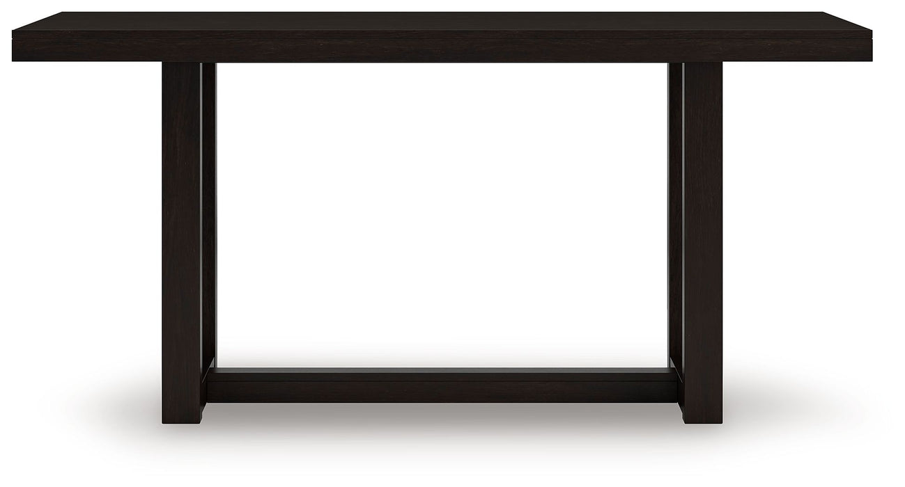 Neymorton - Rectangular Dining Room Counter Table - Dark Grayish Brown – Counter Tables by Signature Design by Ashley® at Furniture Wholesale Plus , Nashville furniture store