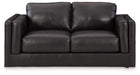Amiata - Loveseat - Onyx – Stationary Loveseats by Signature Design by Ashley® at Furniture Wholesale Plus , Nashville furniture store