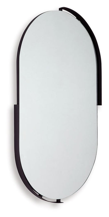 Valkings - Accent Mirror - Black – Accent Mirrors by Signature Design by Ashley® at Furniture Wholesale Plus , Nashville furniture store
