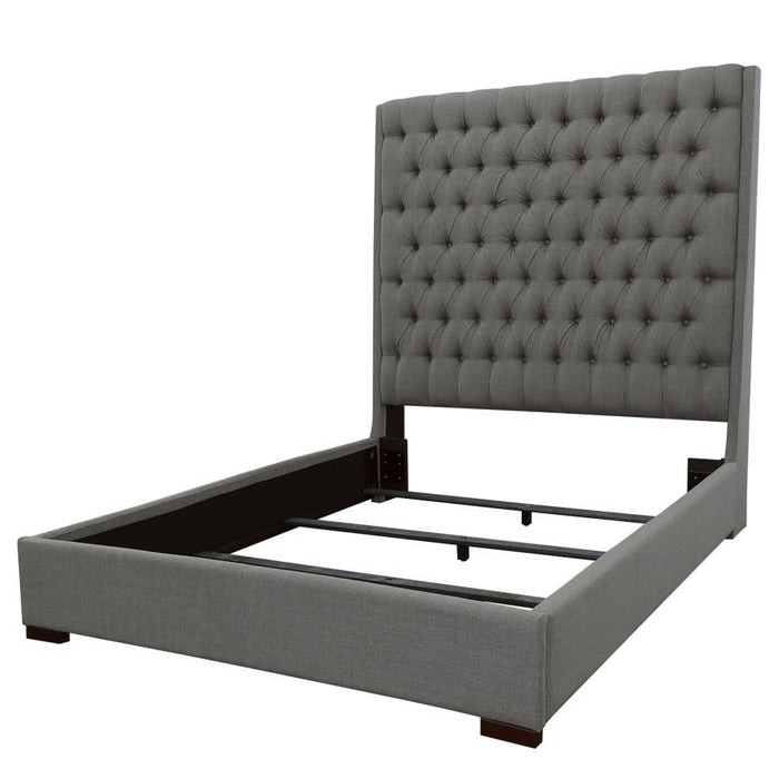 Camille - Upholstered Panel Bed – Upholstered Beds by CoasterEssence at Furniture Wholesale Plus , Nashville furniture store