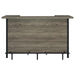 Bellemore - Freestanding Home Bar Wine Cabinet - Gray Driftwood – Wine Cabinets by CoasterEssence at Furniture Wholesale Plus , Nashville furniture store