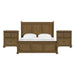 Heritage & Home - Sleigh Bedroom Set – 3 Piece Bedroom Sets by Elements International at Furniture Wholesale Plus , Nashville furniture store
