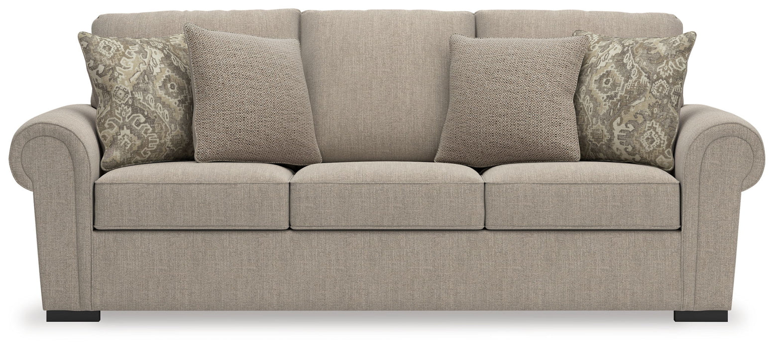 Sararose - Sofa - Heather – Stationary Sofas by Benchcraft® at Furniture Wholesale Plus , Nashville furniture store