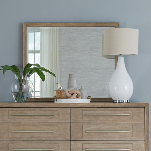 Brentwood - Landscape Mirror - Sandstone – Landscape Mirrors by Liberty Furniture at Furniture Wholesale Plus , Nashville furniture store