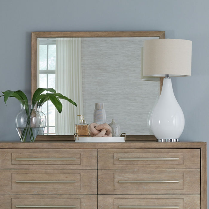 Brentwood - Landscape Mirror - Sandstone – Landscape Mirrors by Liberty Furniture at Furniture Wholesale Plus , Nashville furniture store