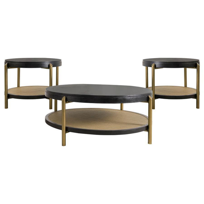 Arini - Round Coffee And End Table Set – Table Sets by Coaster Fine Furniture at Furniture Wholesale Plus , Nashville furniture store