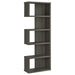 Joey - 5-tier Alternating Boxes Design Bookcase - Premium Standard Bookcases from CoasterEveryday - Just $199! Shop now at Furniture Wholesale Plus  We are the best furniture store in Nashville, Hendersonville, Goodlettsville, Madison, Antioch, Mount Juliet, Lebanon, Gallatin, Springfield, Murfreesboro, Franklin, Brentwood