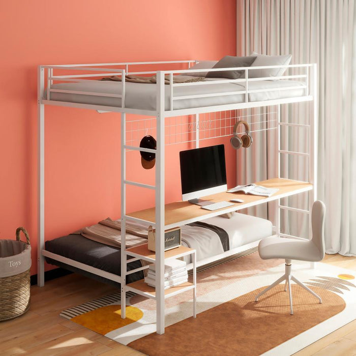 Campus - Metal Workstation Bunk Bed – Bunk Beds by Coaster Fine Furniture at Furniture Wholesale Plus , Nashville furniture store