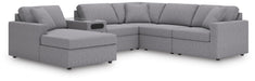 Modmax - Sectional - Granite – Stationary Sectionals by Signature Design by Ashley® at Furniture Wholesale Plus , Nashville furniture store