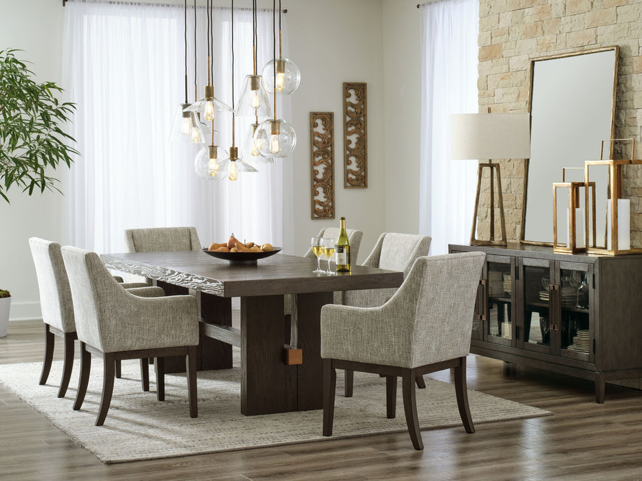 Burkhaus - Dining Room Set – 8 + Piece Dining Room Sets by Signature Design by Ashley® at Furniture Wholesale Plus , Nashville furniture store