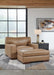 Lombardia - 2 Pc. - Chair And A Half, Ottoman - Tumbleweed – Stationary Chair & Ottoman by Signature Design by Ashley® at Furniture Wholesale Plus , Nashville furniture store