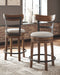 Valebeck - Full Back Swivel Stool - Premium Counter Height (24"-27") from Signature Design by Ashley® - Just $208! Shop now at Furniture Wholesale Plus  We are the best furniture store in Nashville, Hendersonville, Goodlettsville, Madison, Antioch, Mount Juliet, Lebanon, Gallatin, Springfield, Murfreesboro, Franklin, Brentwood