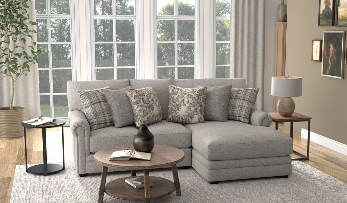 Livingston - Sectional With Comfort Coil Seating And Accent Pillows Included – Stationary Sectionals by Jackson at Furniture Wholesale Plus , Nashville furniture store