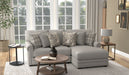 Livingston - Sectional With Comfort Coil Seating And Accent Pillows Included – Stationary Sectionals by Jackson at Furniture Wholesale Plus , Nashville furniture store