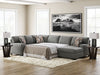 Clarington - Sectional – Stationary Sectionals by Signature Design by Ashley® at Furniture Wholesale Plus , Nashville furniture store