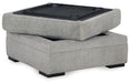 Casselbury - Ottoman With Storage - Cement – Storage Ottomans by Signature Design by Ashley® at Furniture Wholesale Plus , Nashville furniture store