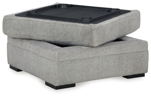 Casselbury - Ottoman With Storage - Cement – Storage Ottomans by Signature Design by Ashley® at Furniture Wholesale Plus , Nashville furniture store