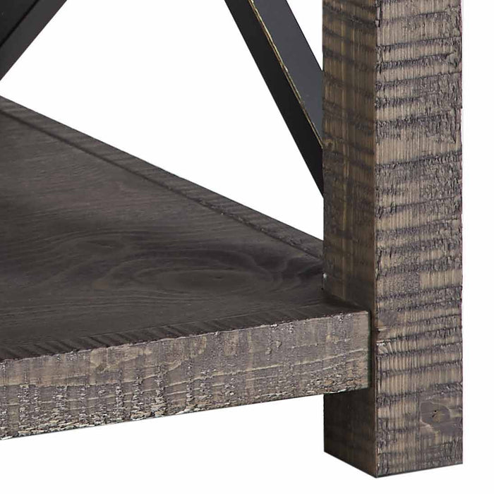 Dexter - Square End Table - Brown – End Tables by Steve Silver Furniture at Furniture Wholesale Plus , Nashville furniture store