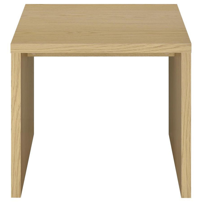 Canoga - Engineered Wood Accent Side End Table - Light Oak – End Tables by Coaster Fine Furniture at Furniture Wholesale Plus , Nashville furniture store