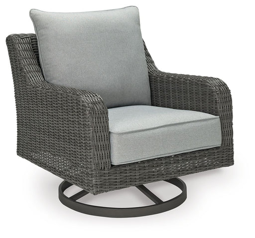 Elite Park - Swivel Lounge w/ Cushion - Gray – Swivel Chairs by Signature Design by Ashley® at Furniture Wholesale Plus , Nashville furniture store