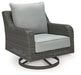 Elite Park - Swivel Lounge w/ Cushion - Gray – Swivel Chairs by Signature Design by Ashley® at Furniture Wholesale Plus , Nashville furniture store