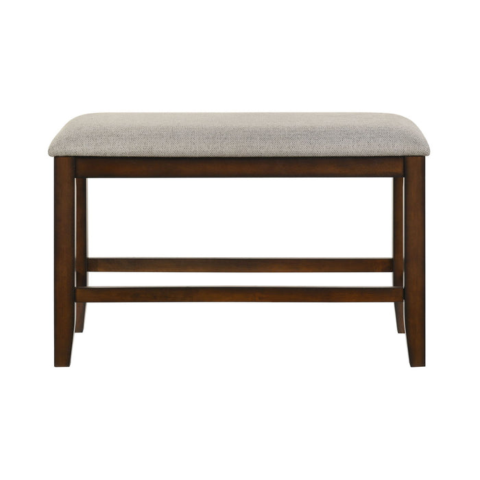 Portage - Counter Bench - Brown / Beige – Counter Benches by Elements International at Furniture Wholesale Plus , Nashville furniture store