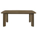 Ottowa - Rectangular Wood Dining Table - Brown - Premium Dining Tables from Coaster Fine Furniture - Just $499! Shop now at Furniture Wholesale Plus  We are the best furniture store in Nashville, Hendersonville, Goodlettsville, Madison, Antioch, Mount Juliet, Lebanon, Gallatin, Springfield, Murfreesboro, Franklin, Brentwood