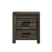 Eleanor - 2-Drawer Nightstand For Bedroom – Accent Nightstands by Elements International at Furniture Wholesale Plus , Nashville furniture store