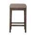 Arrowcreek - Upholstered Console Stool - Weathered Stone – Counter Height (24"-27") by Liberty Furniture at Furniture Wholesale Plus , Nashville furniture store