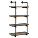 Elmcrest - 4-Shelf Wall Bookshelf - Premium Wall Shelves from CoasterEveryday - Just $199! Shop now at Furniture Wholesale Plus  We are the best furniture store in Nashville, Hendersonville, Goodlettsville, Madison, Antioch, Mount Juliet, Lebanon, Gallatin, Springfield, Murfreesboro, Franklin, Brentwood