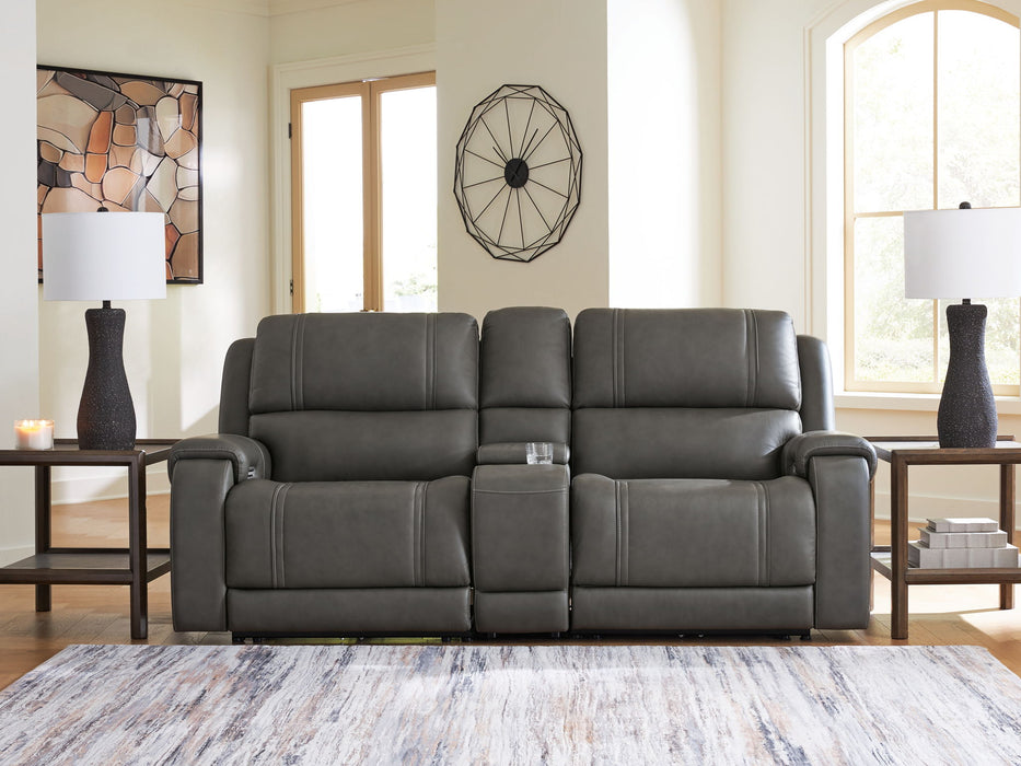 5Z - Pittson - Power Reclining Sectional – Reclining Sectionals by Signature Design by Ashley® at Furniture Wholesale Plus , Nashville furniture store