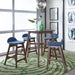 Space Savers - 5 Piece Gathering Table Set - Walnut – 5 Piece Dining Room Sets by Liberty Furniture at Furniture Wholesale Plus , Nashville furniture store
