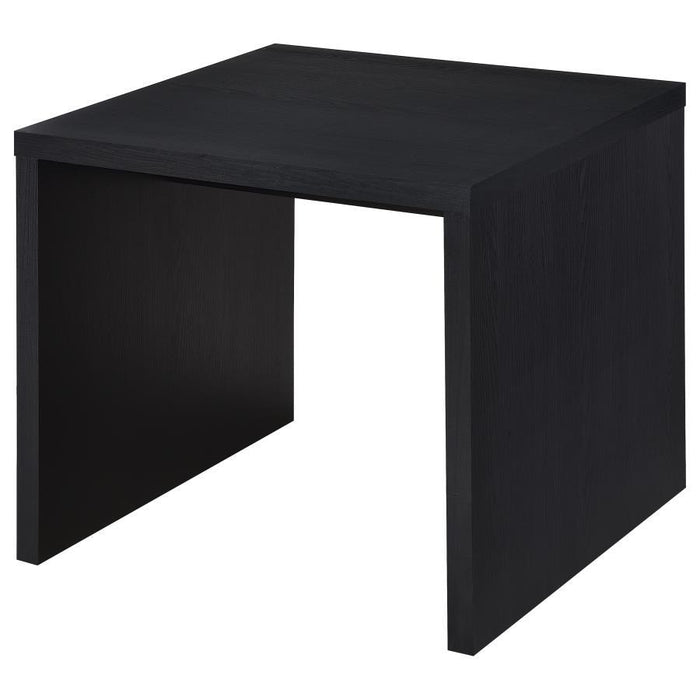 Knapp - Engineered Wood Square Side End Table - Black – End Tables by Coaster Fine Furniture at Furniture Wholesale Plus , Nashville furniture store