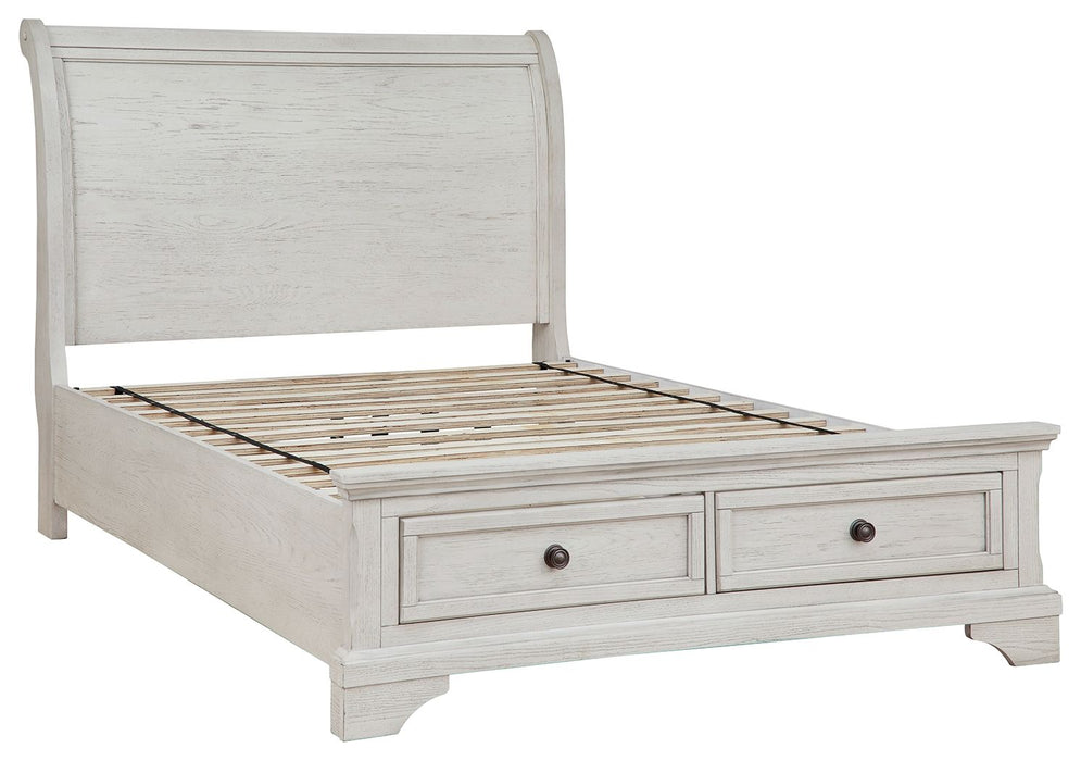 Robbinsdale - Sleigh Bed – Storage Beds by Signature Design by Ashley® at Furniture Wholesale Plus , Nashville furniture store