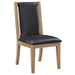 Orinda - Side Chair - Brown / Black – Side Chairs by Steve Silver Furniture at Furniture Wholesale Plus , Nashville furniture store
