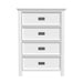 Hampton Kids - 4-Drawer Chest – Accent Chests by Elements International at Furniture Wholesale Plus , Nashville furniture store