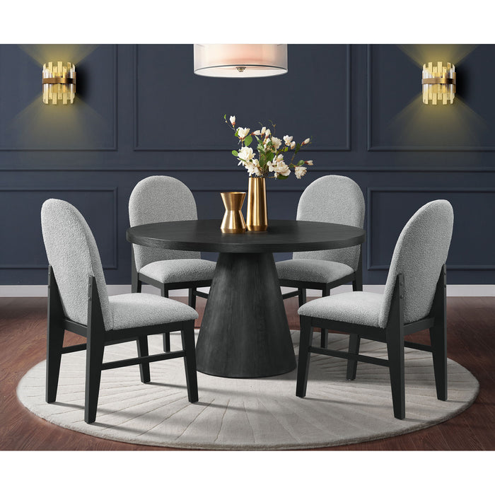 Portland - Round Dining Table – Dining Tables by Elements International at Furniture Wholesale Plus , Nashville furniture store