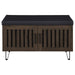 Brixton - 2-Door Padded Entryway Shoe Storage Bench - Premium Storage Benches from Coaster Fine Furniture - Just $279! Shop now at Furniture Wholesale Plus  We are the best furniture store in Nashville, Hendersonville, Goodlettsville, Madison, Antioch, Mount Juliet, Lebanon, Gallatin, Springfield, Murfreesboro, Franklin, Brentwood
