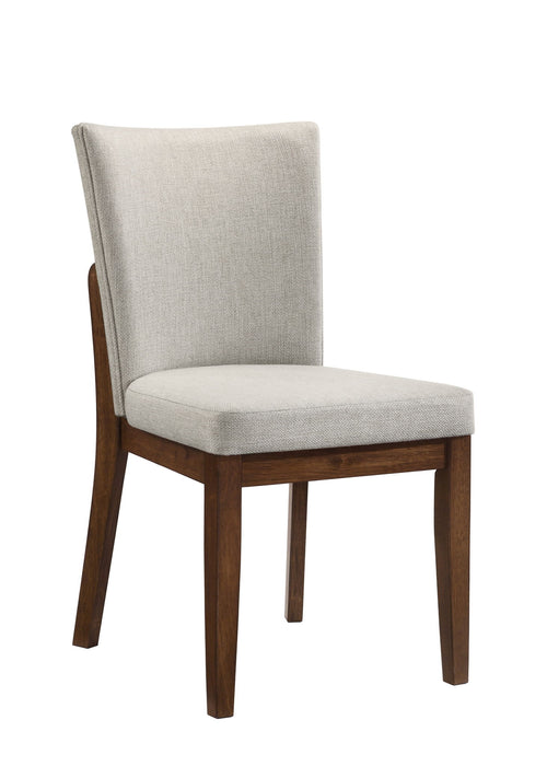 Salerno - Side Chair (Set of 2) - Gray / Brown – Chair Sets by Crown Mark at Furniture Wholesale Plus , Nashville furniture store