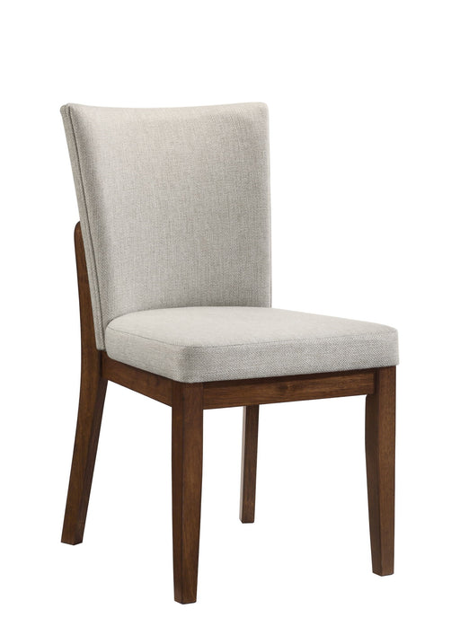 Salerno - Side Chair (Set of 2) - Gray / Brown – Chair Sets by Crown Mark at Furniture Wholesale Plus , Nashville furniture store