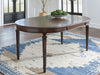 Lavinton - 8 Pc. - Dining Room Extension Table, 6 Side Chairs, Server - Brown – 8 + Piece Dining Room Sets by Signature Design by Ashley® at Furniture Wholesale Plus , Nashville furniture store