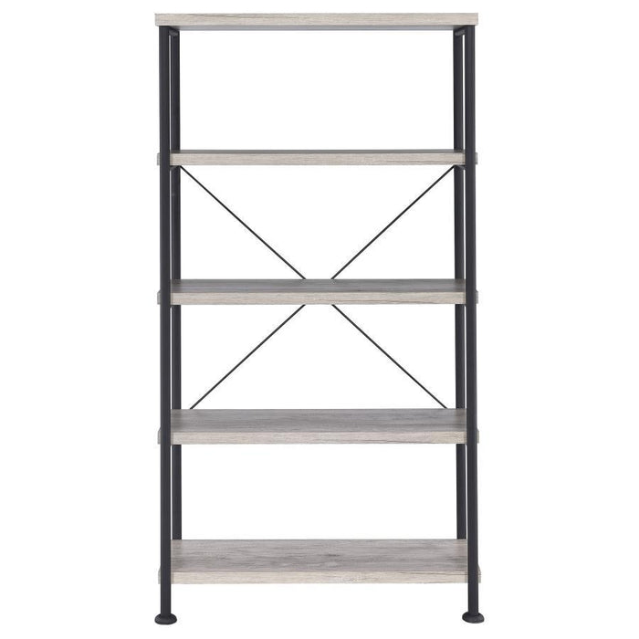 Analiese - 4-Shelf Bookshelf - Premium Standard Bookcases from CoasterEveryday - Just $219! Shop now at Furniture Wholesale Plus  We are the best furniture store in Nashville, Hendersonville, Goodlettsville, Madison, Antioch, Mount Juliet, Lebanon, Gallatin, Springfield, Murfreesboro, Franklin, Brentwood