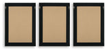Huddwick - Wall Art Set (Set of 3) - Linen / Black – Canvas Art Sets by Signature Design by Ashley® at Furniture Wholesale Plus , Nashville furniture store